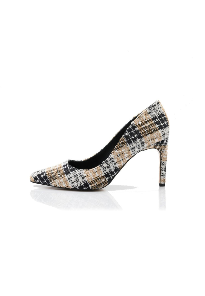 MELANIA BEIGE CHECK lolaandlo