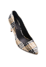 MELANIA BEIGE CHECK lolaandlo