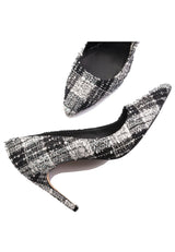 MELANIA BLACK CHECK lolaandlo